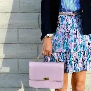 NWT J Crew pleated tiered skirt Sz 10